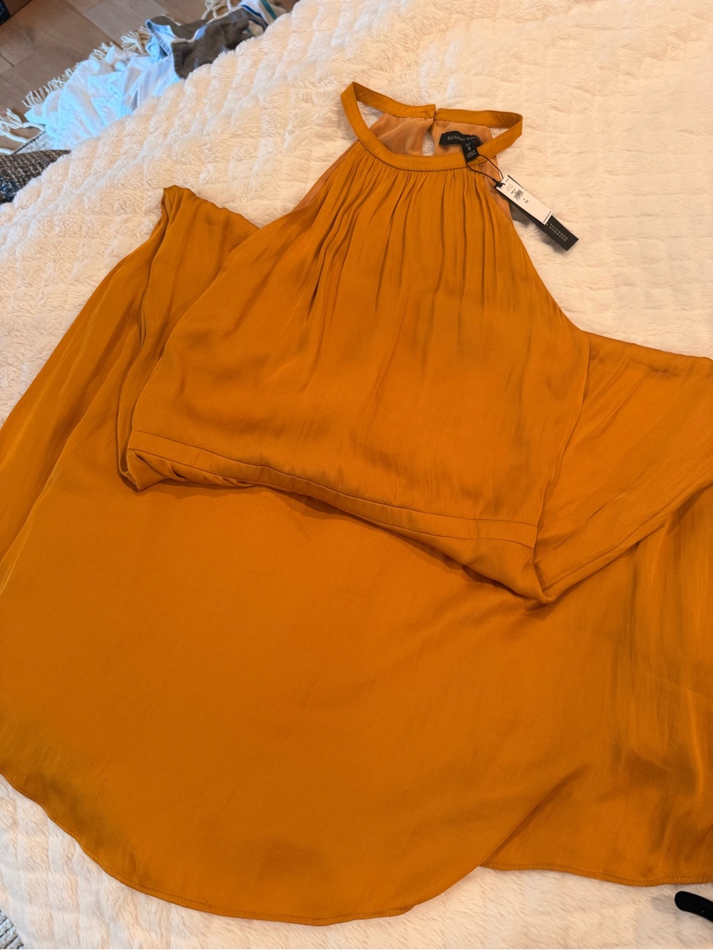 Banana Republic GoldenYellow Maxi Dress - Picture 4 of 4